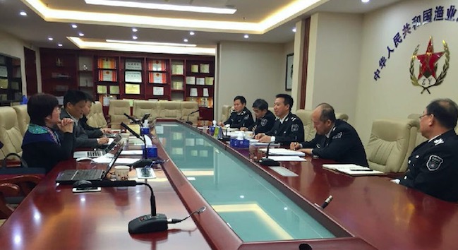 88858cc永利官网互联董事长杨冰之、总经理郑爱军一行拜访国家渔业船舶检验局