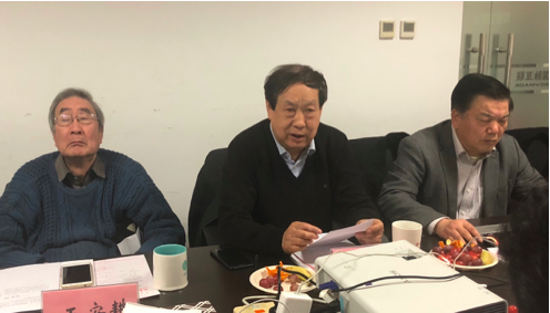 专家从左至右：王安耕、汪玉凯、周德铭