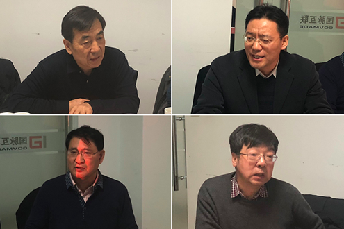 专家：兰惠（左上）、单志广（右上）、穆勇（左下）、唐建平（右下）